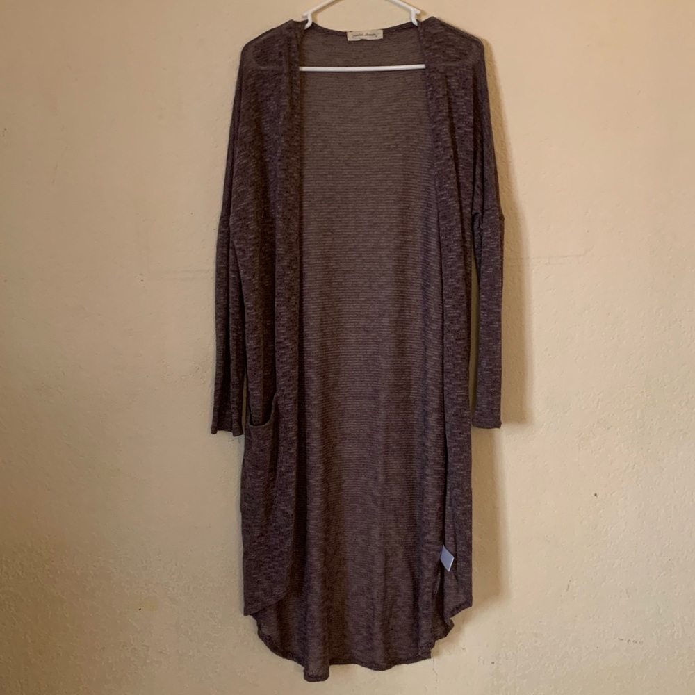 Painted Threads - Lightweight Cardigan